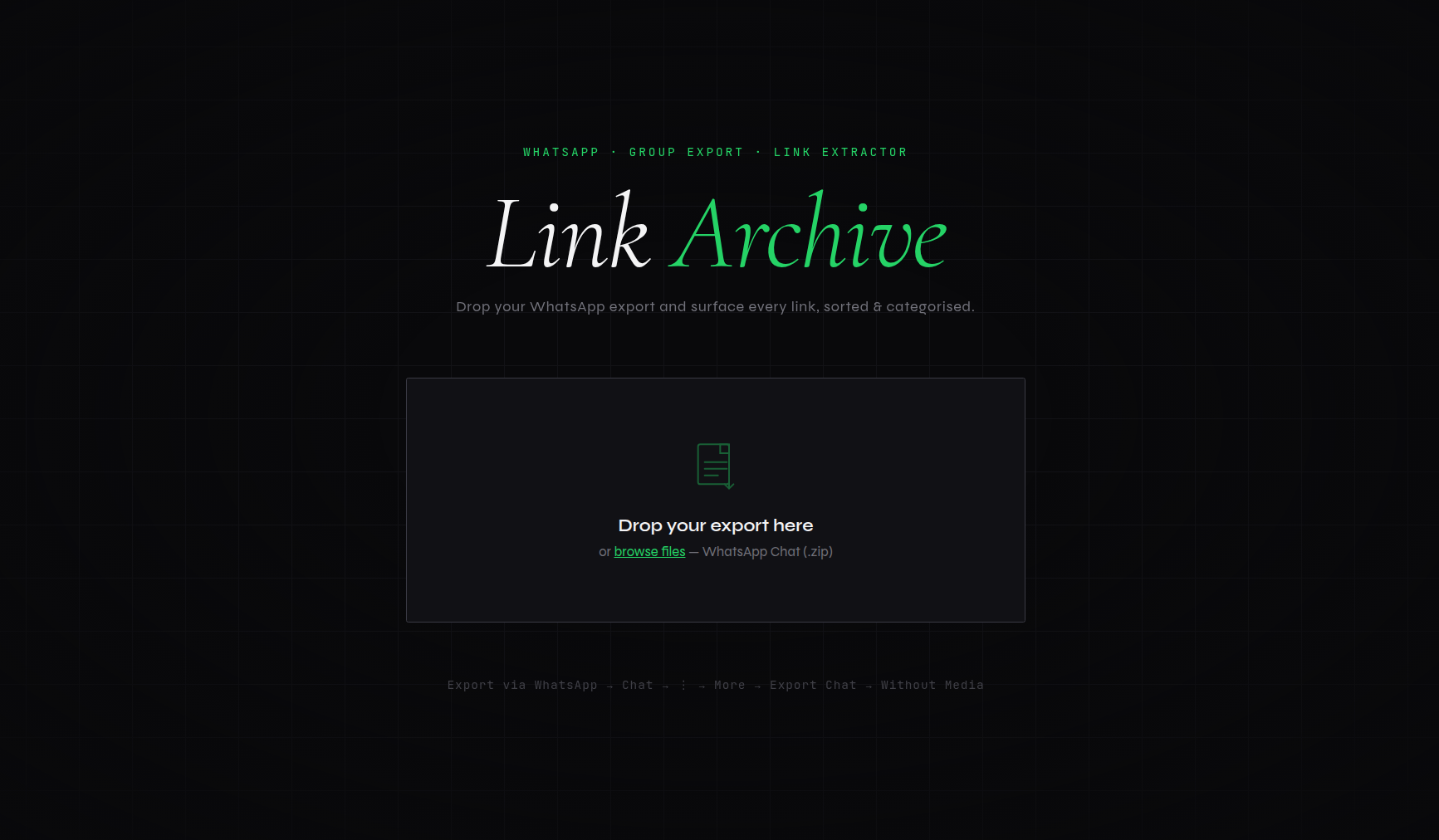 Link Archive